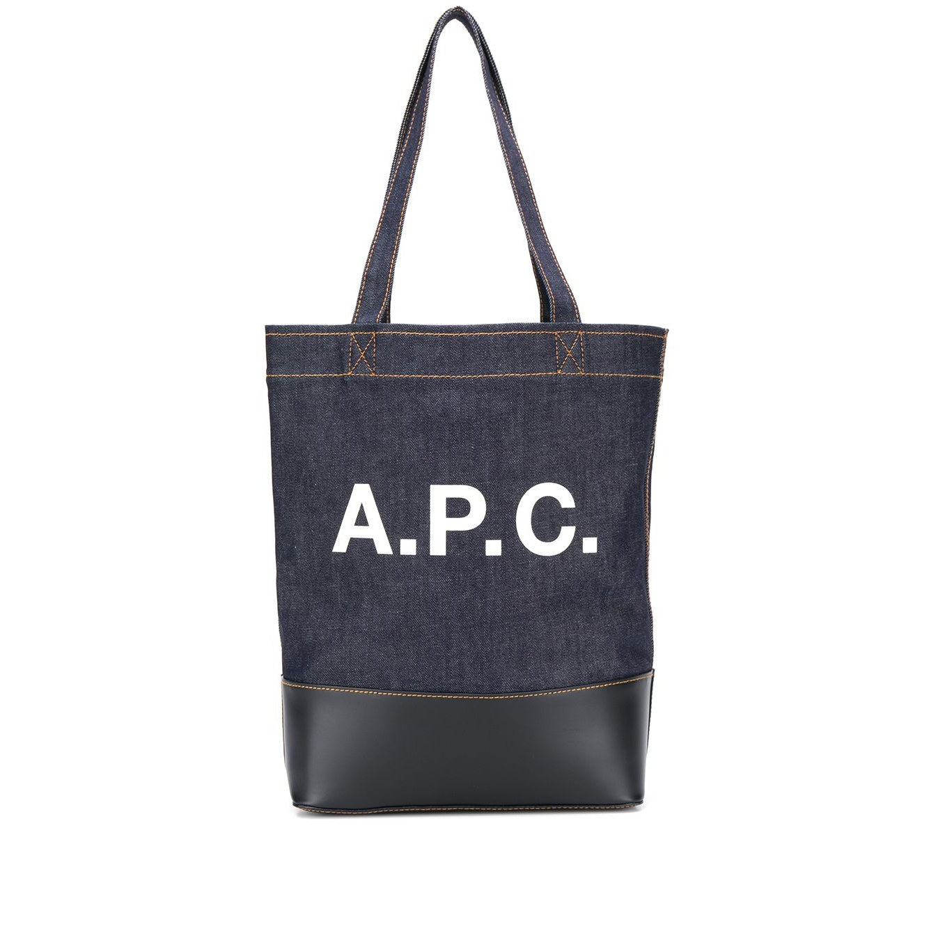 A.P.C. - A.P.C. logo print denim tote - Shopper