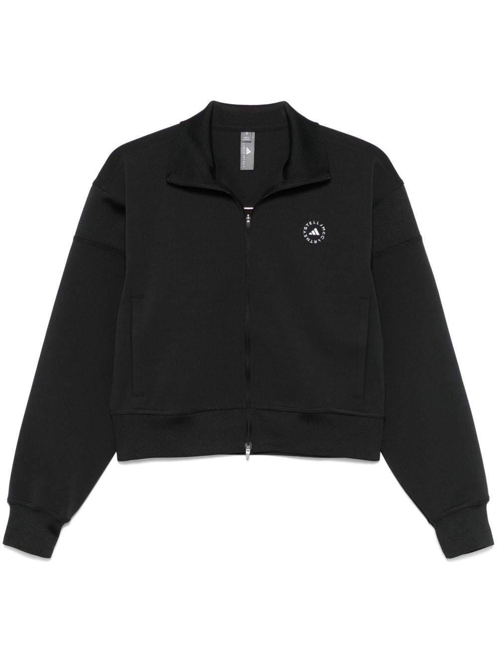 Adidas By Stella McCartney - Adidas By Stella McCartney logo knitted track jacket - Topwear