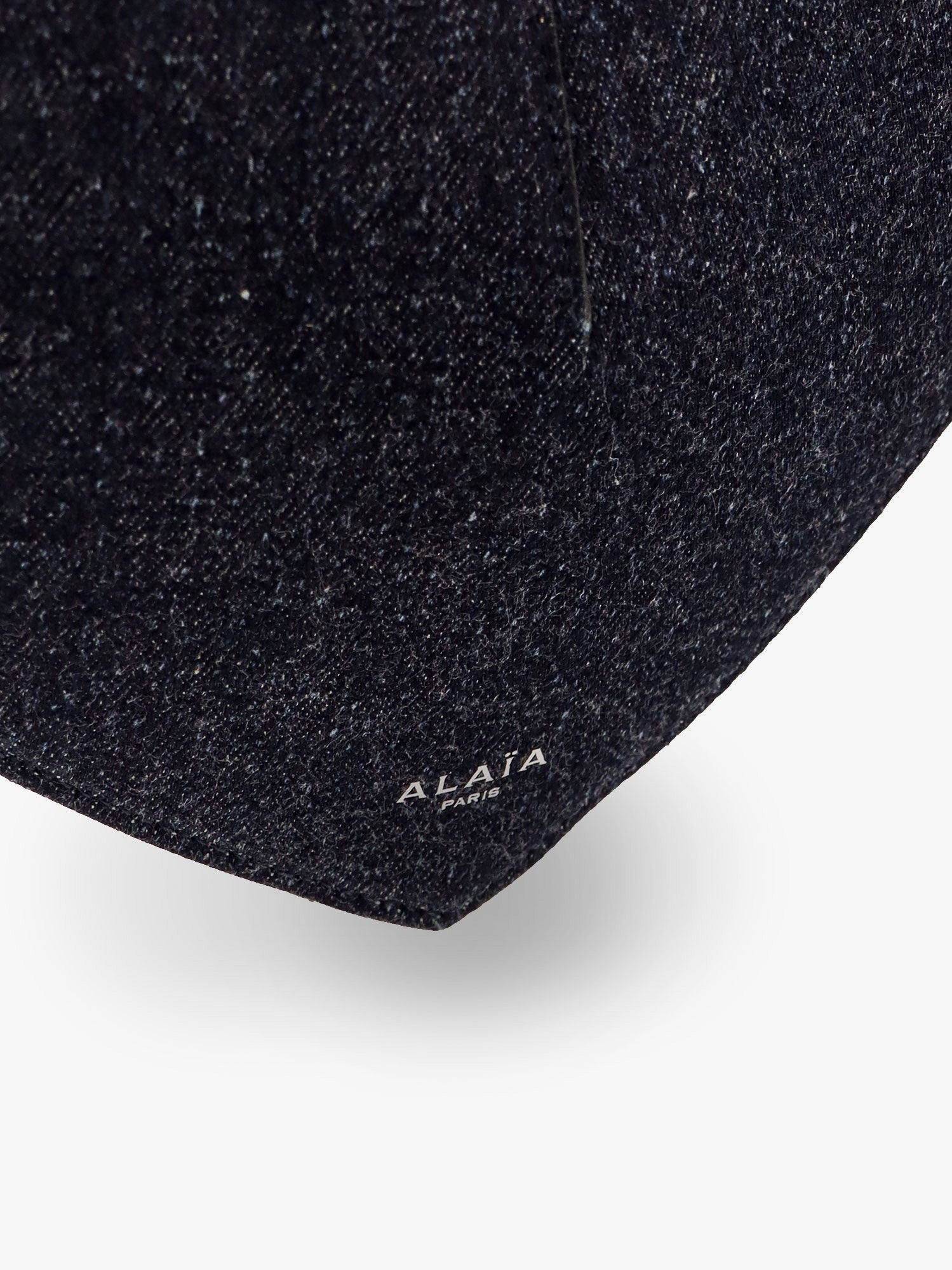 ALAIA - Le Coeur Denim And Leather Shoulder Bag - Home->Woman->Bags->Shoulder bags