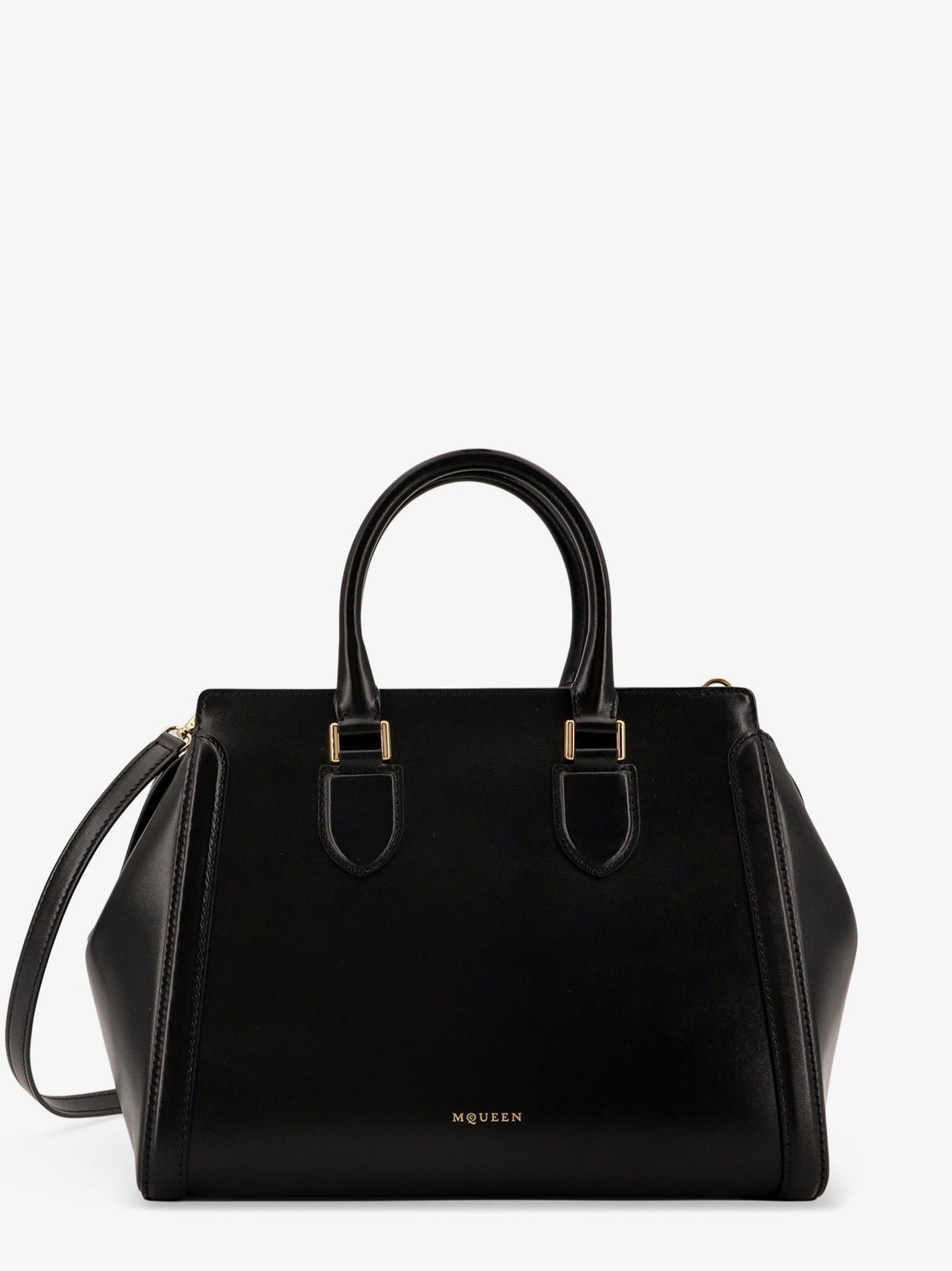 Alexander Mcqueen - Alexander Mcqueen Birdee Large Leather Shoulder Bag - Woman->Bags->Handbags