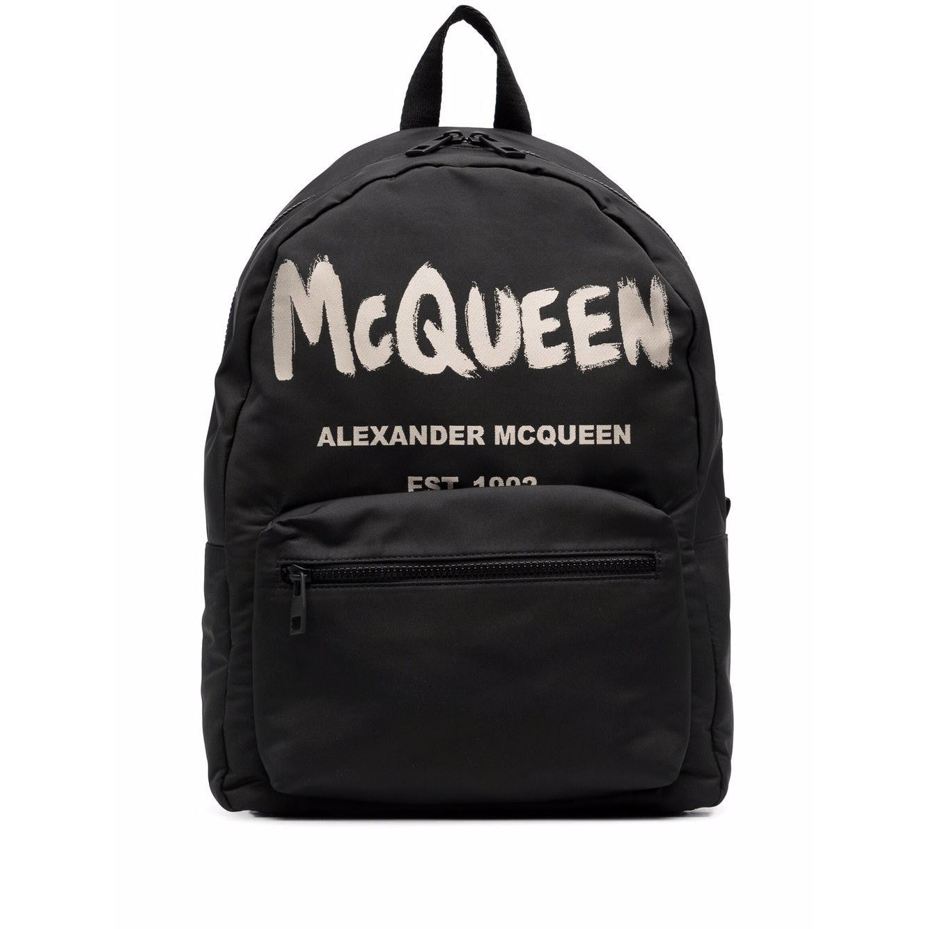 Alexander Mcqueen - Alexander McQueen Graffiti Metropolitan Backpack - Backpacks