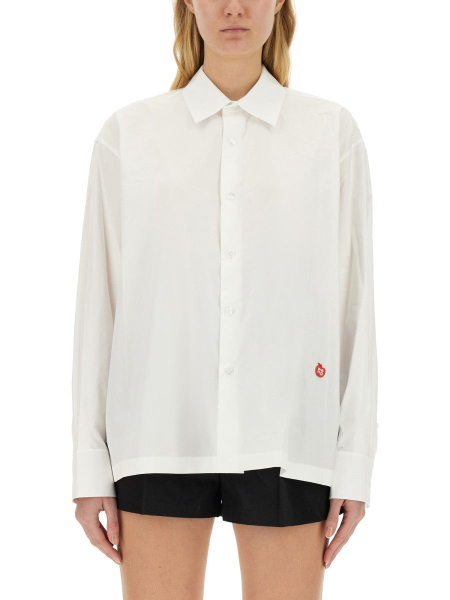 ALEXANDERWANG.T - Alexanderwang.T Shirt With Logo - Women’s Tops