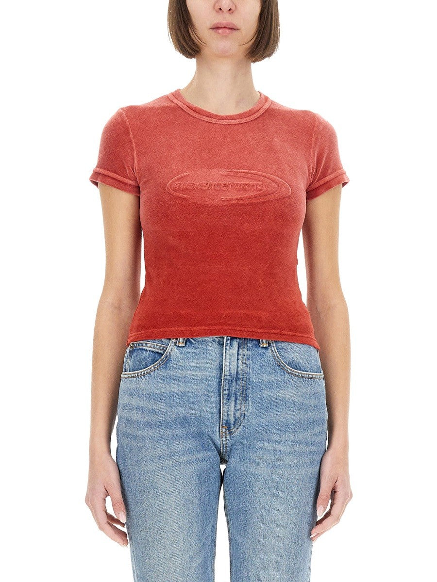 ALEXANDERWANG.T - Alexanderwang.T T Shirt With Logo - Woman->Clothing->t-shirts