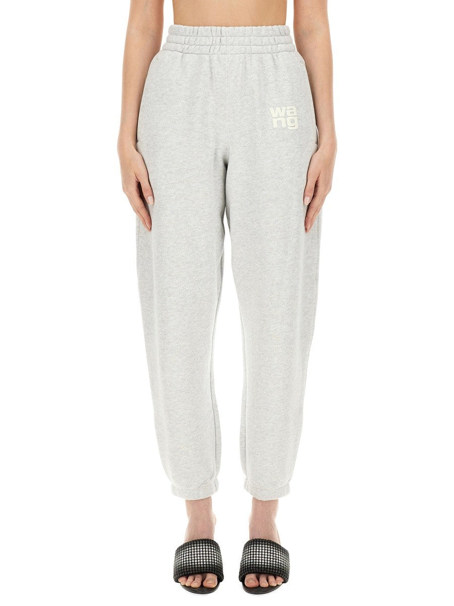 ALEXANDERWANG.T - Alexanderwang.T Jogging Pants With Logo - Women’s Pants