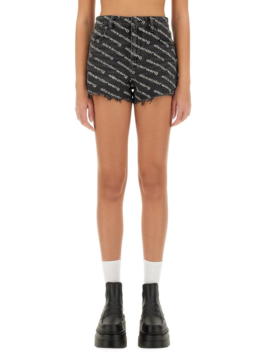 ALEXANDERWANG.T - Short ’Bite’ - Home->Woman->Clothing->Shorts