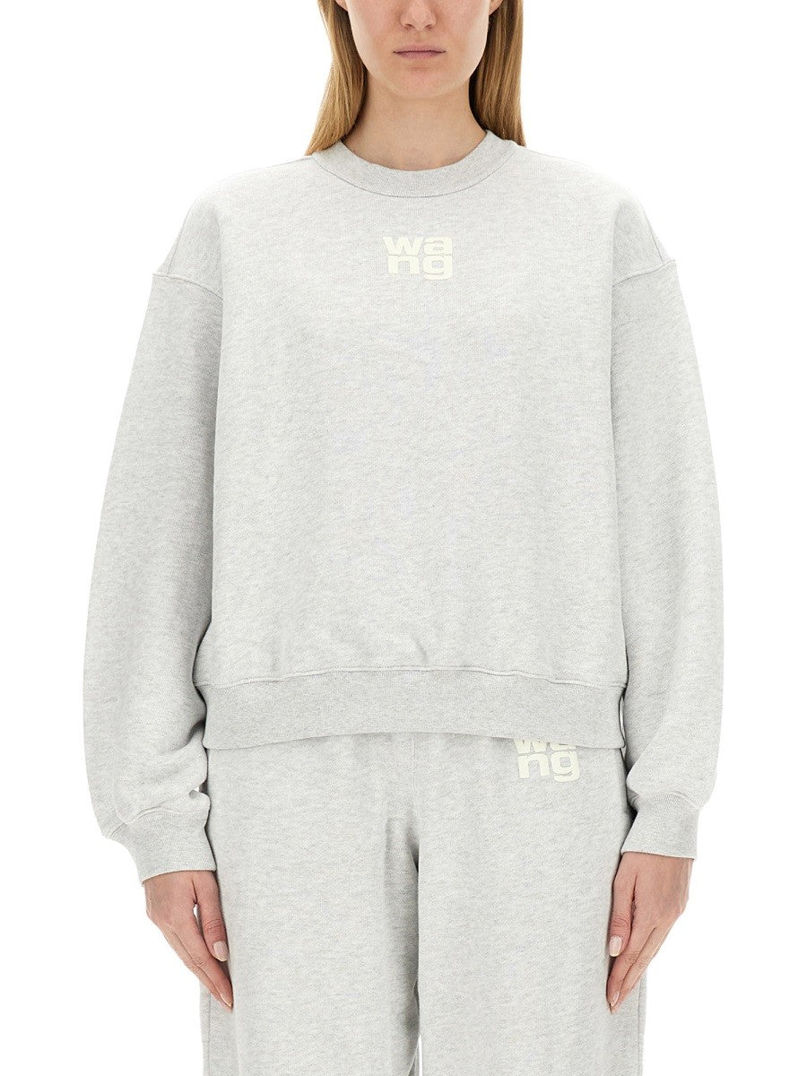 ALEXANDERWANG.T - Alexanderwang.T Sweatshirt With Logo - Women’s Sweatshirts