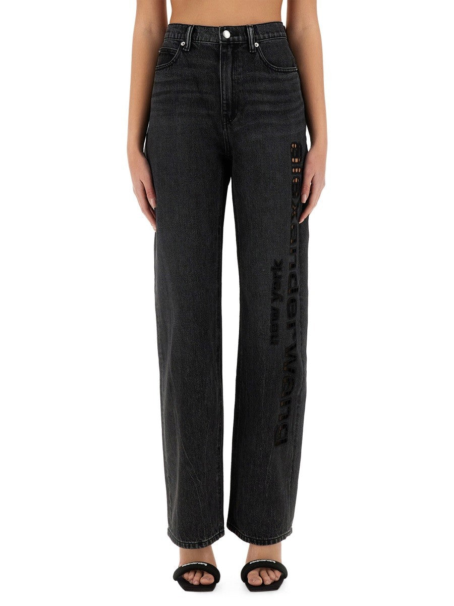 ALEXANDERWANG.T - Alexanderwang.T Jeans Cut Out - Women’s Clothing