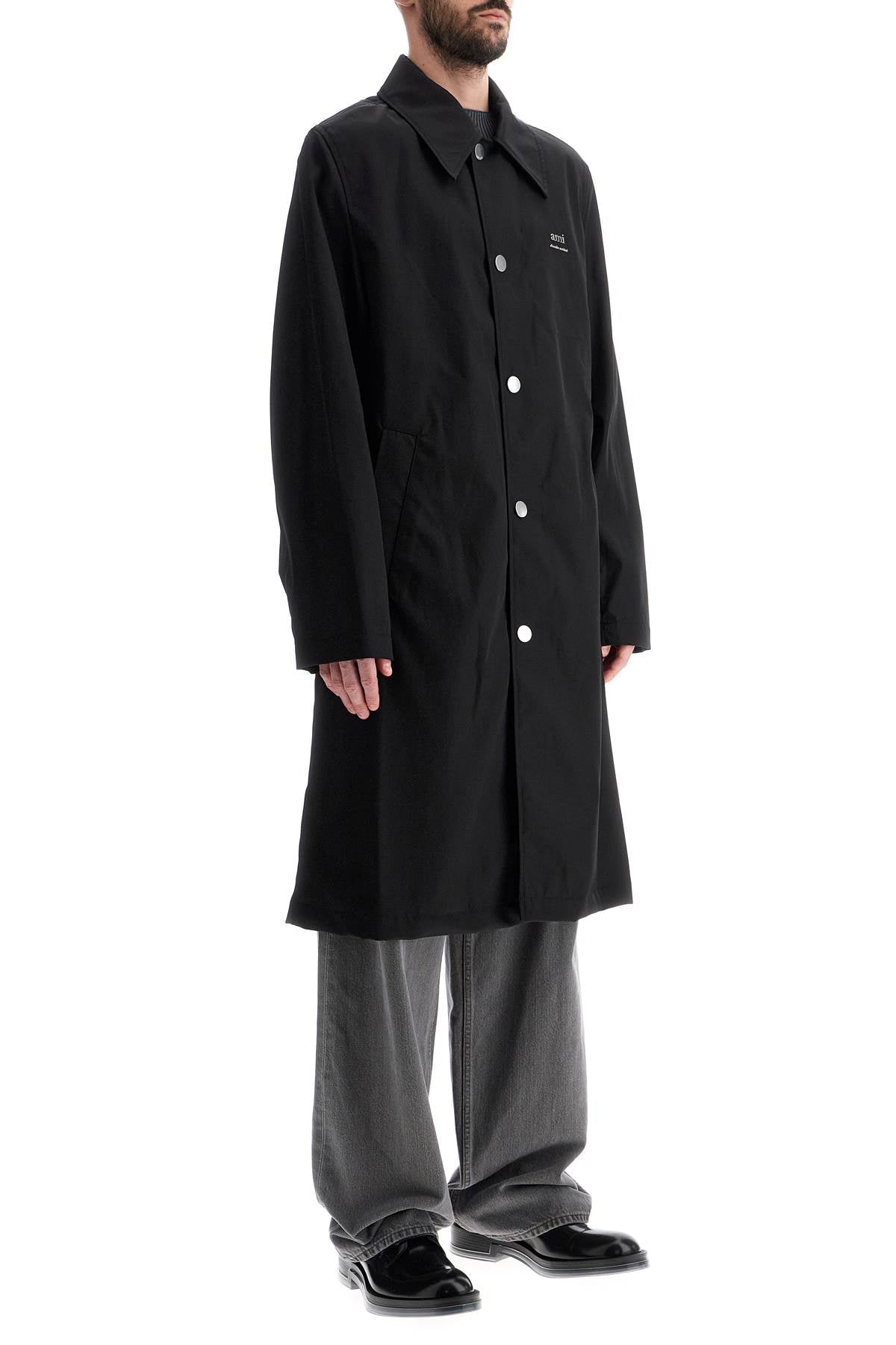 Ami Alexandre Matiussi - Ami Alexandre Matiussi unisex car coat made of nylon and cotton - Coats