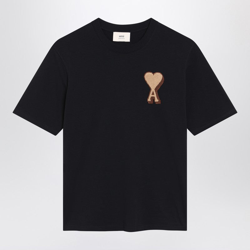 Ami Paris - Ami Paris Black Ami De Coeur t-shirt - Topwear