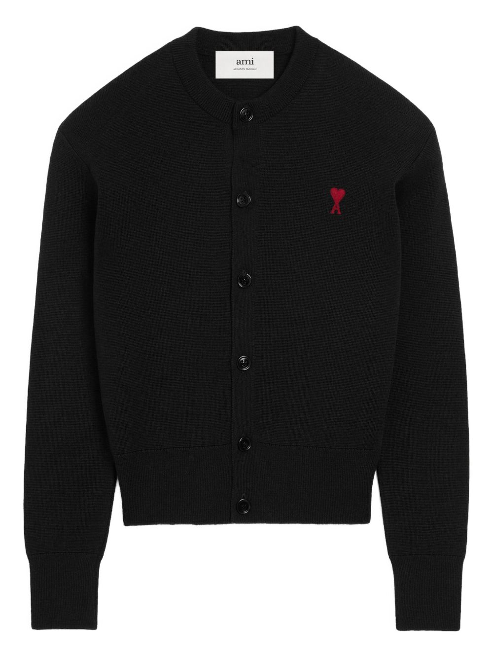 Ami Paris - Ami Paris Sweaters Black - Topwear