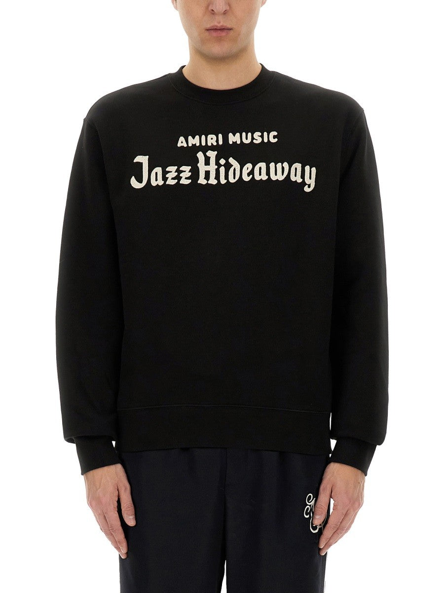 AMIRI - Amiri ’Jazz Hideaway Crew’ Sweatshirt - Men’s Sweatshirts