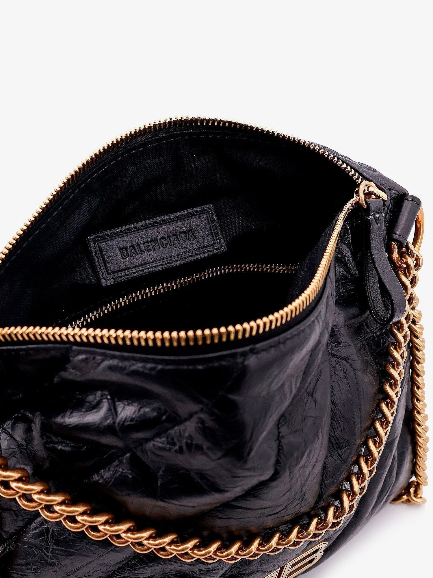 Balenciaga - Crush Hobo S Leather Bag - Home->Woman->Bags->Shoulder bags