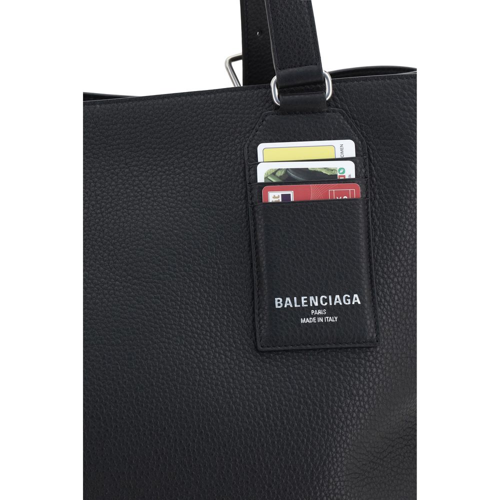 Balenciaga - Balenciaga Grained Leather Shoulder Bag - Men’s Bags