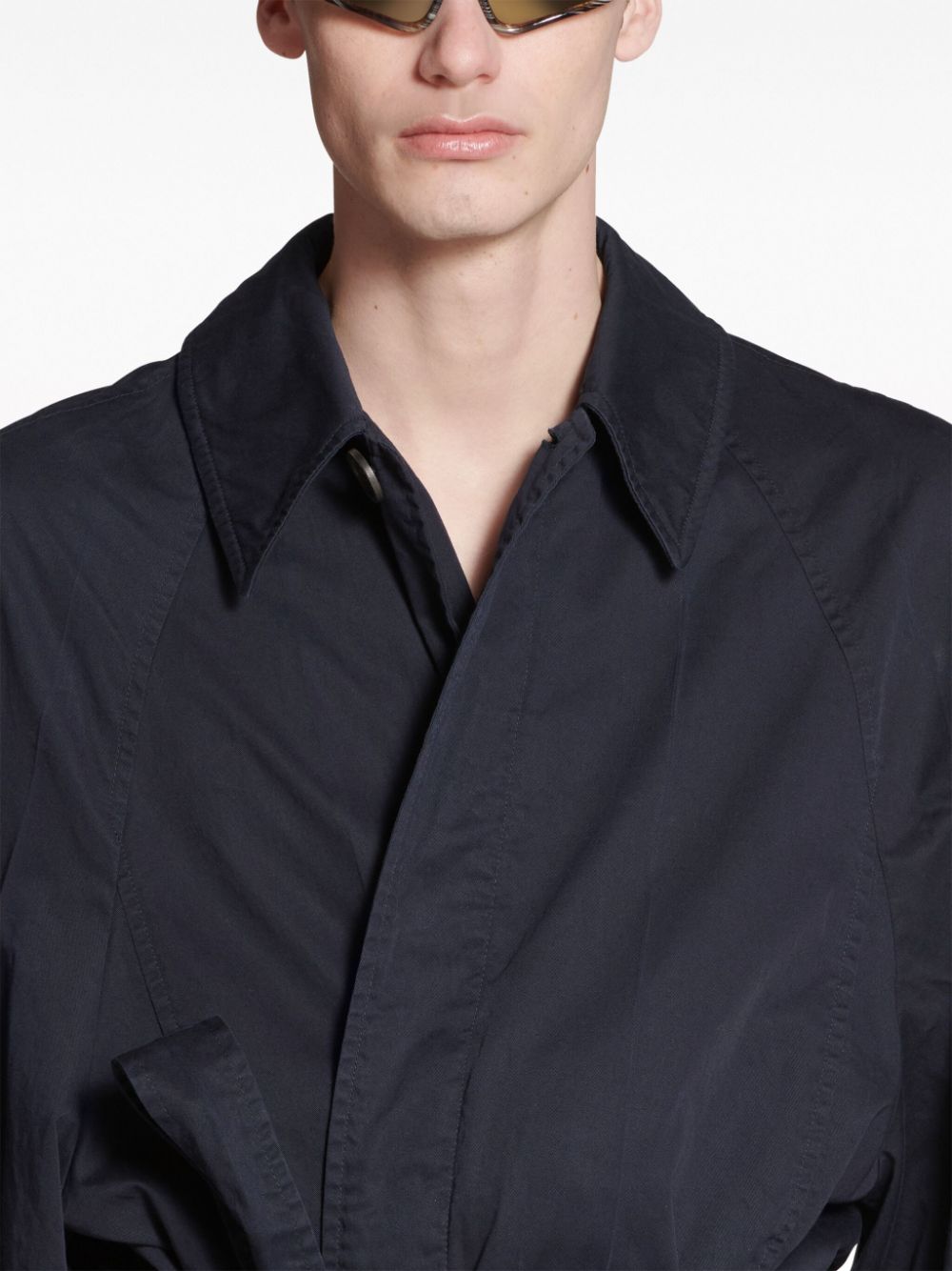 Balenciaga - Balenciaga deconstructed cotton coat - Jackets