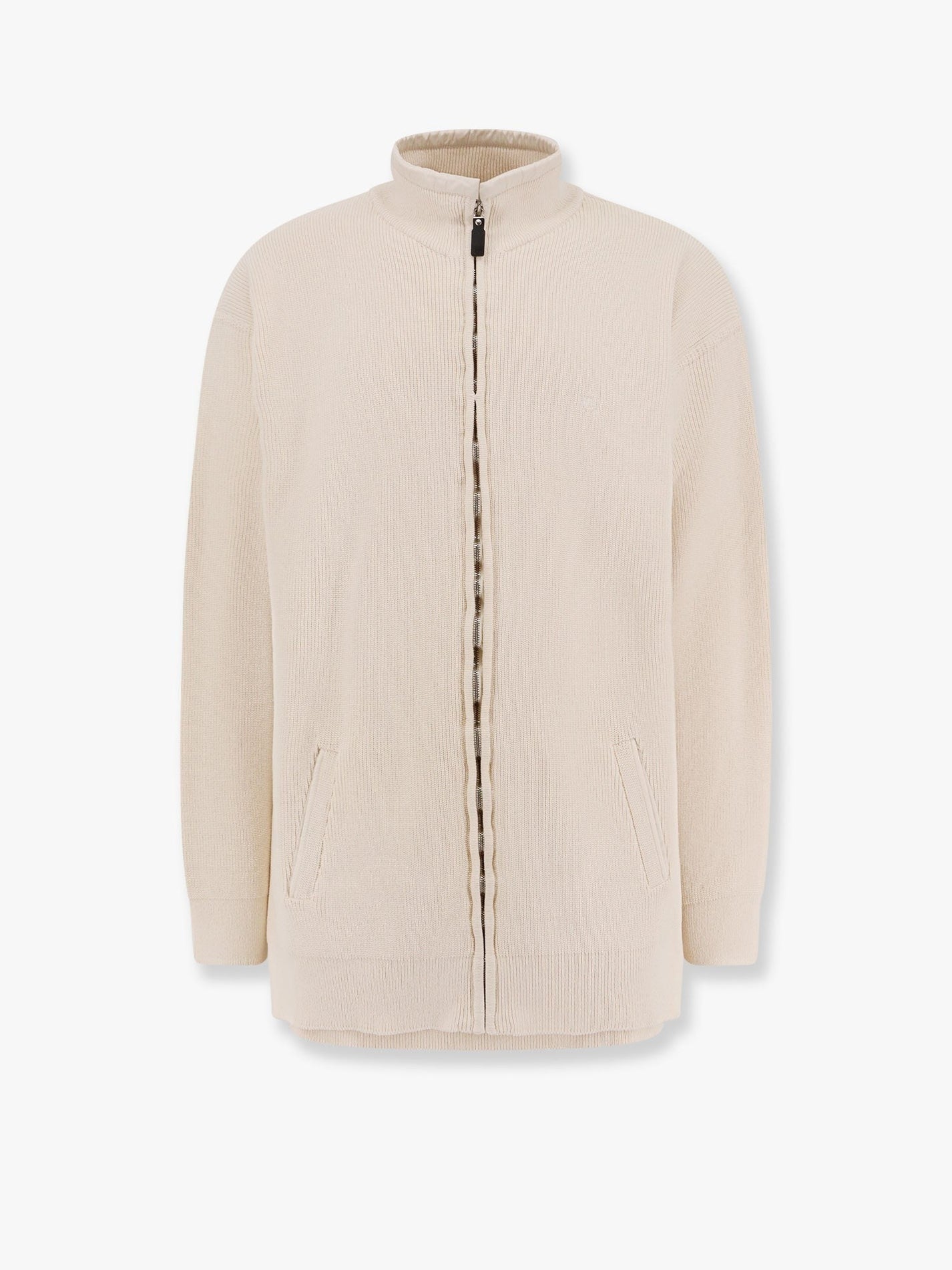 Balenciaga - Balenciaga Intertwined Cardigan With Bb Garderobe Motif - Men’s Knitwear