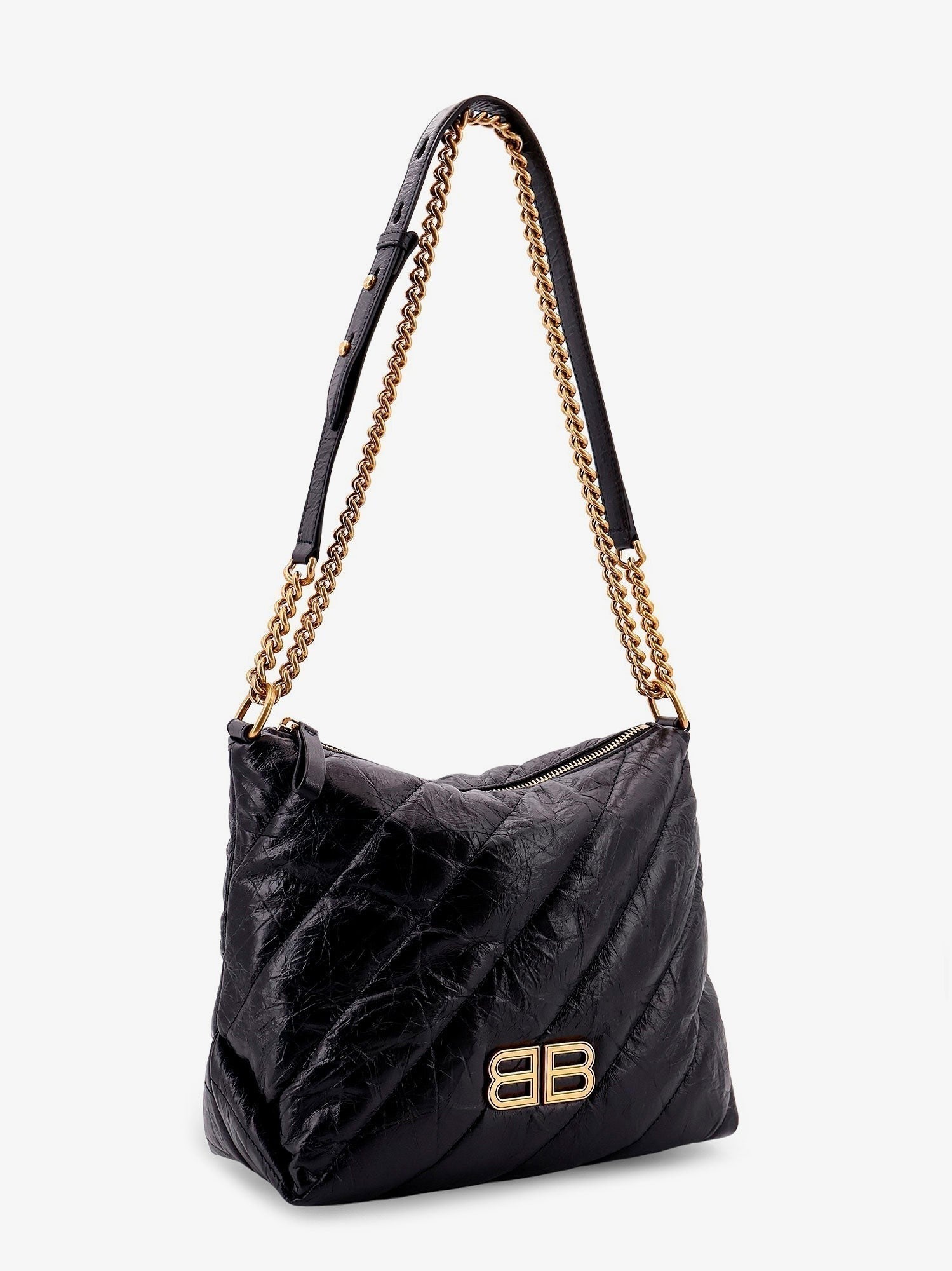 Balenciaga - Crush Hobo S Leather Bag - Home->Woman->Bags->Shoulder bags