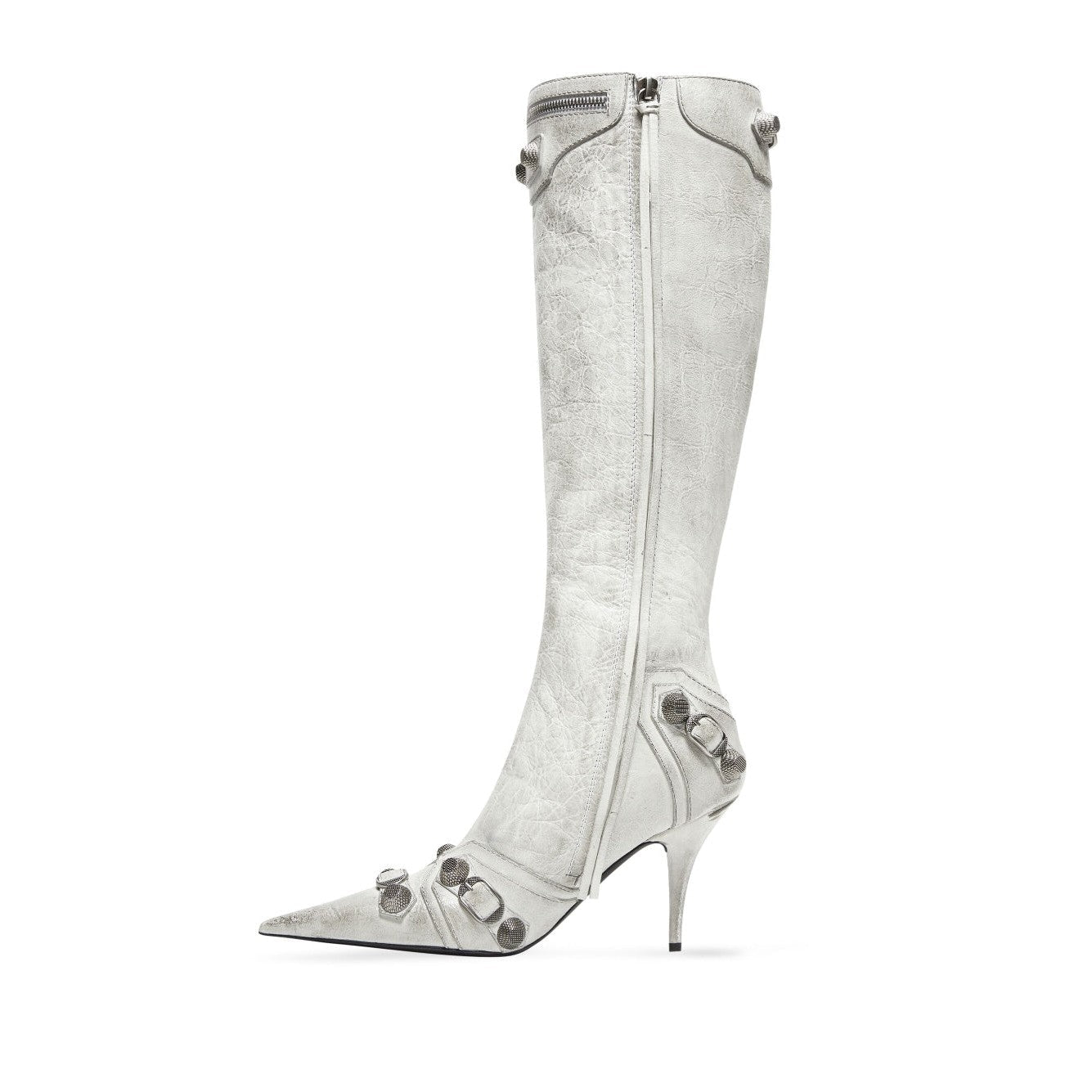 Balenciaga - Balenciaga cagole leather boots - Boots