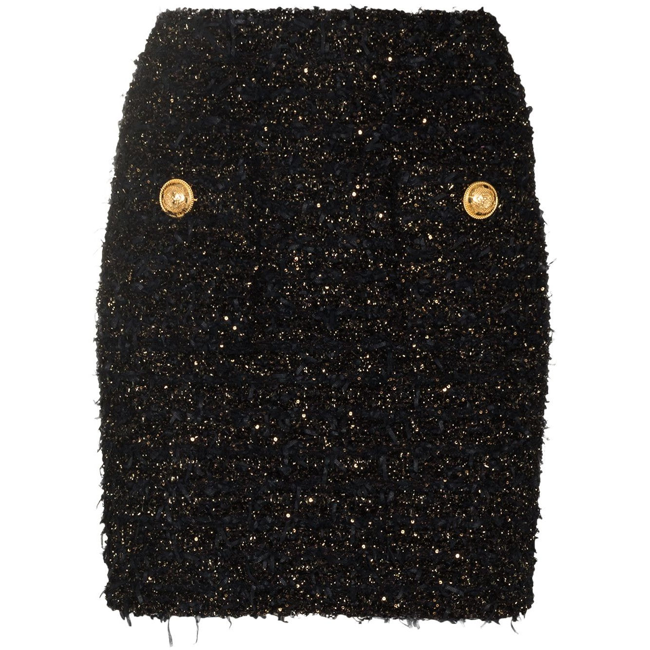 Balmain - Balmain high-rise tweed miniskirt - Skirts
