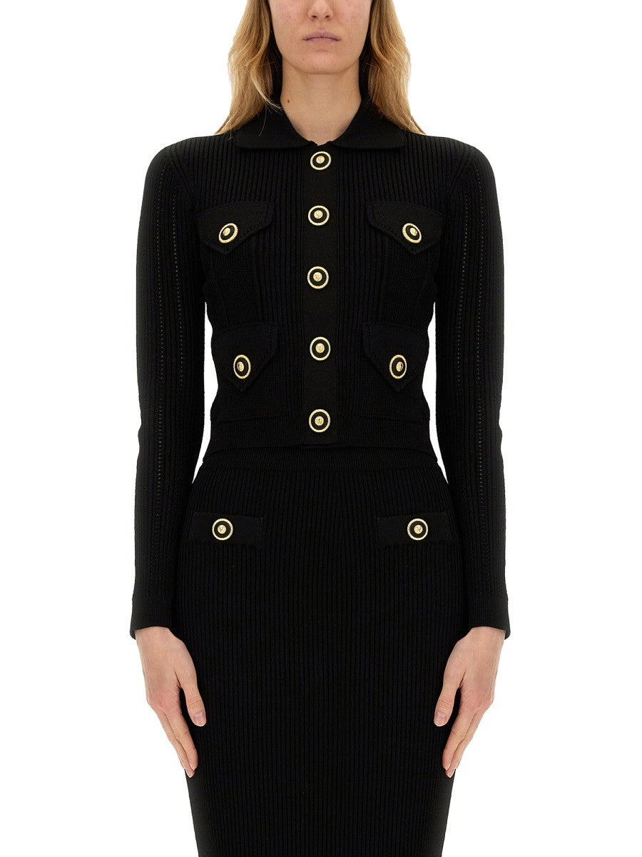 Balmain - Balmain Knitted Cardigan - Woman->Clothing->Sweaters