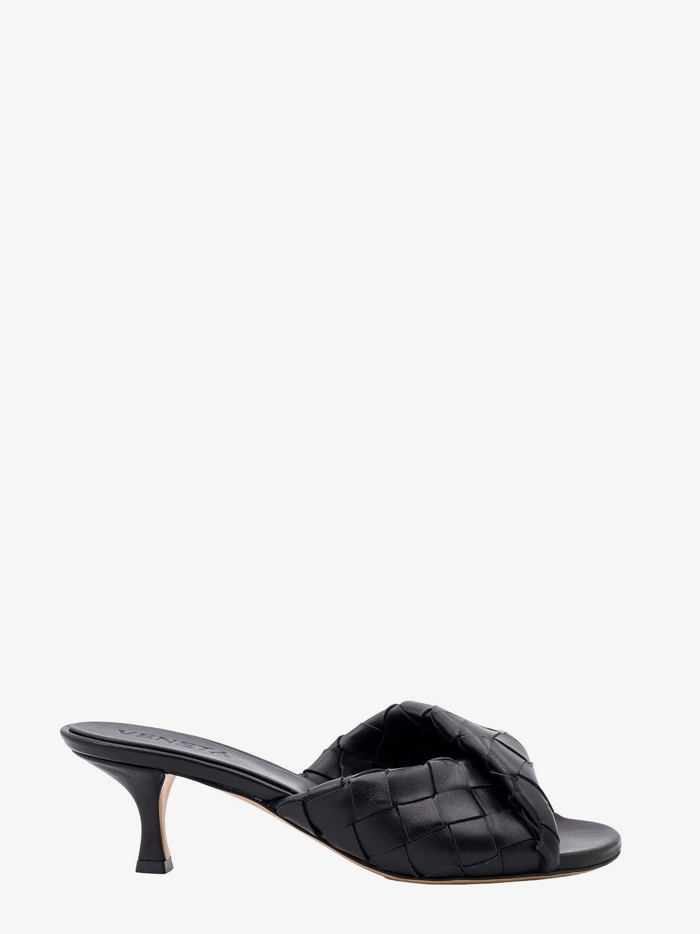 Bottega Veneta - Bottega Veneta Blink Leather Sandals - Woman->Shoes->Sandals->Sandali con tacco