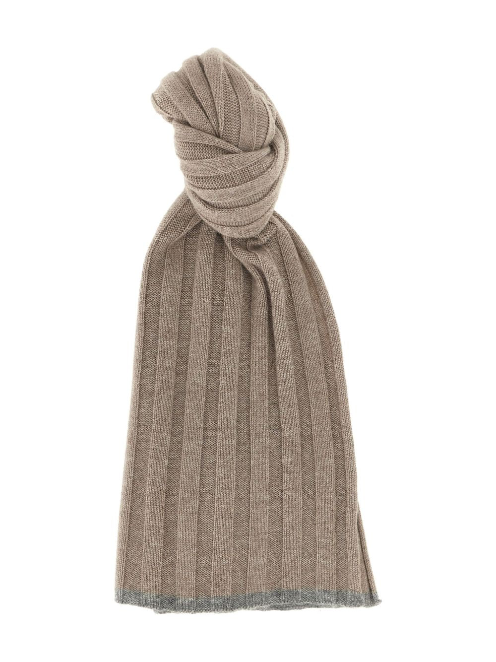 Brunello Cucinelli - Brunello Cucinelli Scarfs Brown - Scarves Hats & Gloves