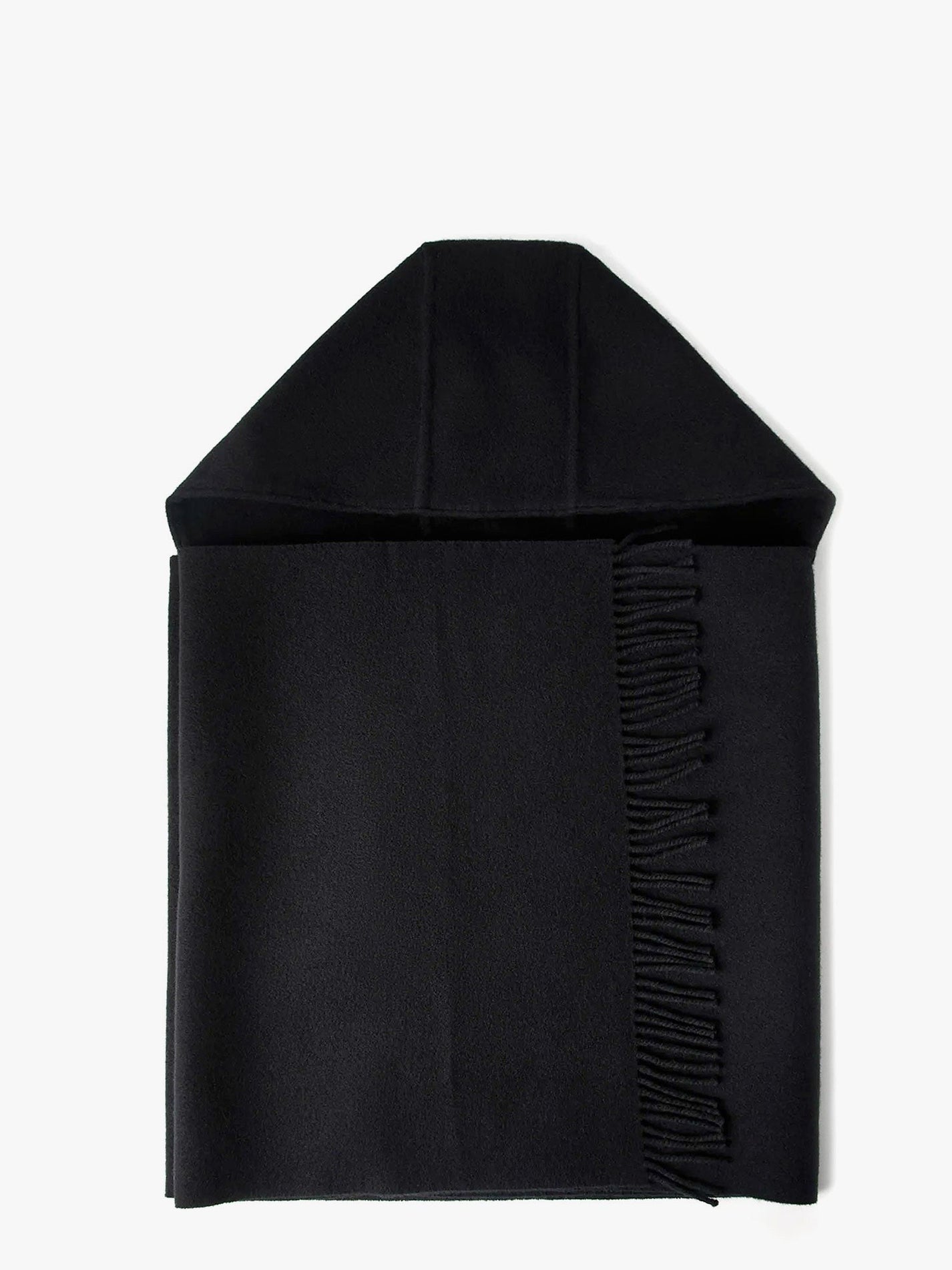 Brunello Cucinelli - Brunello Cucinelli Hooded Wool And Cashmere Scarf - Woman->Accessories->Scarves->Sciarpe