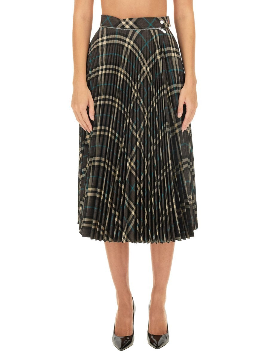 Burberry - Burberry Squared Skirt - Women’s Clothing