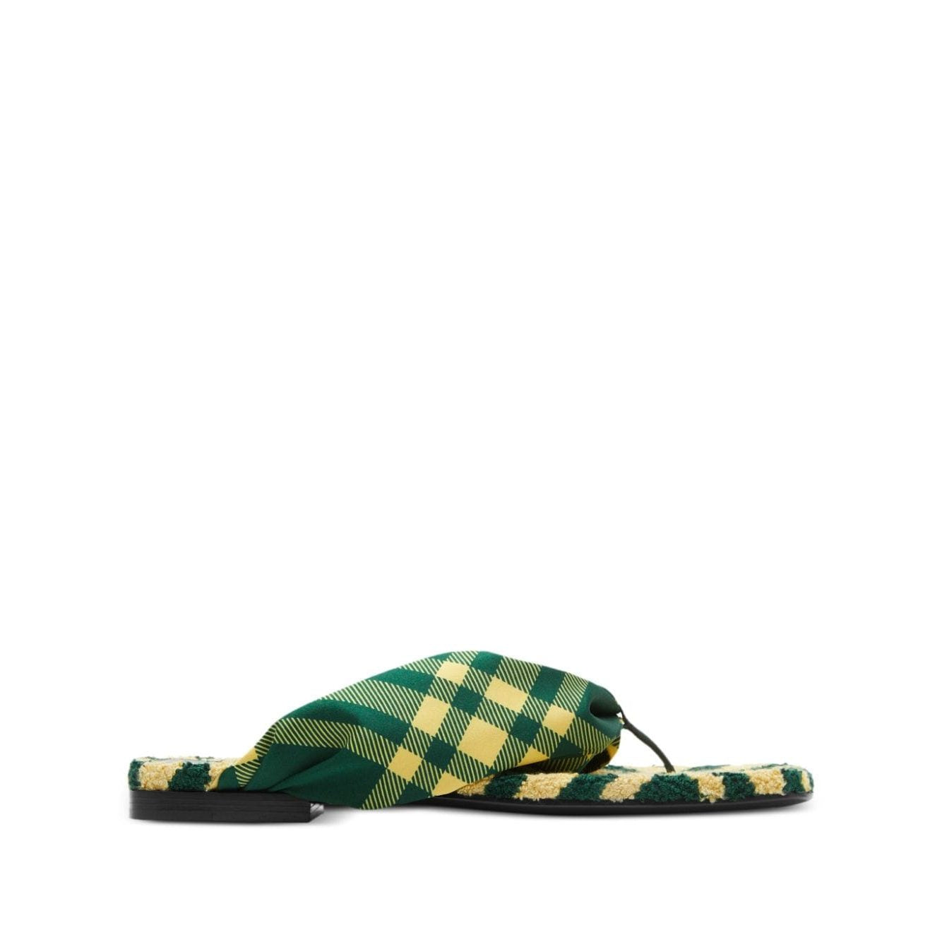 Burberry - Burberry check pool flat slides - Sandals