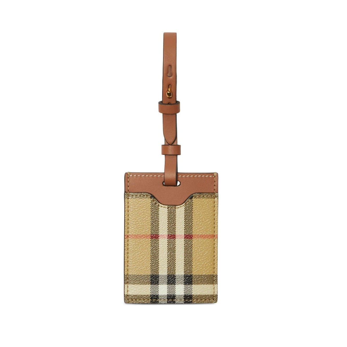 Burberry - Burberry checkered luggage tag - Small Leather Goods