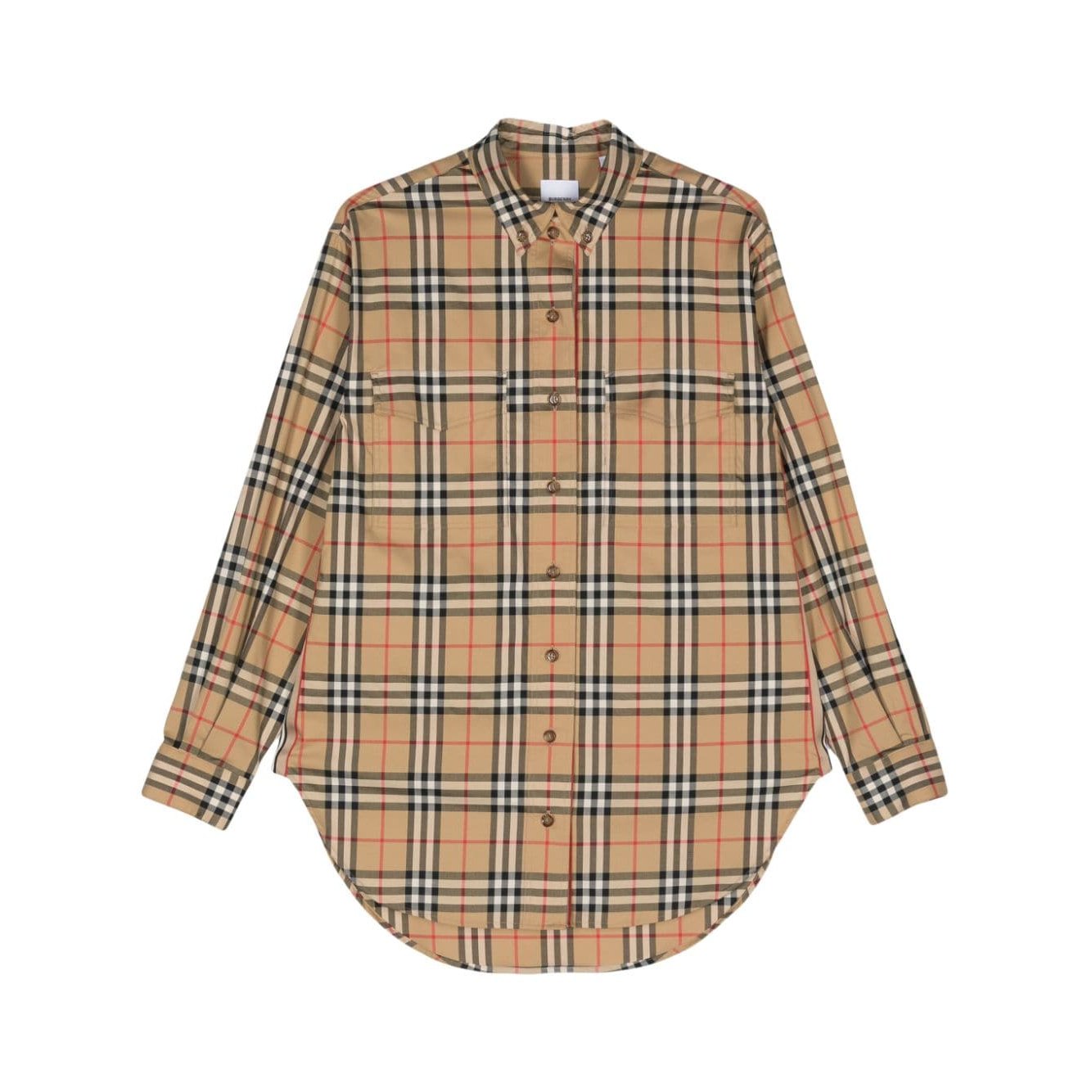 Burberry - Burberry Vintage Check Pattern Shirt - Shirts