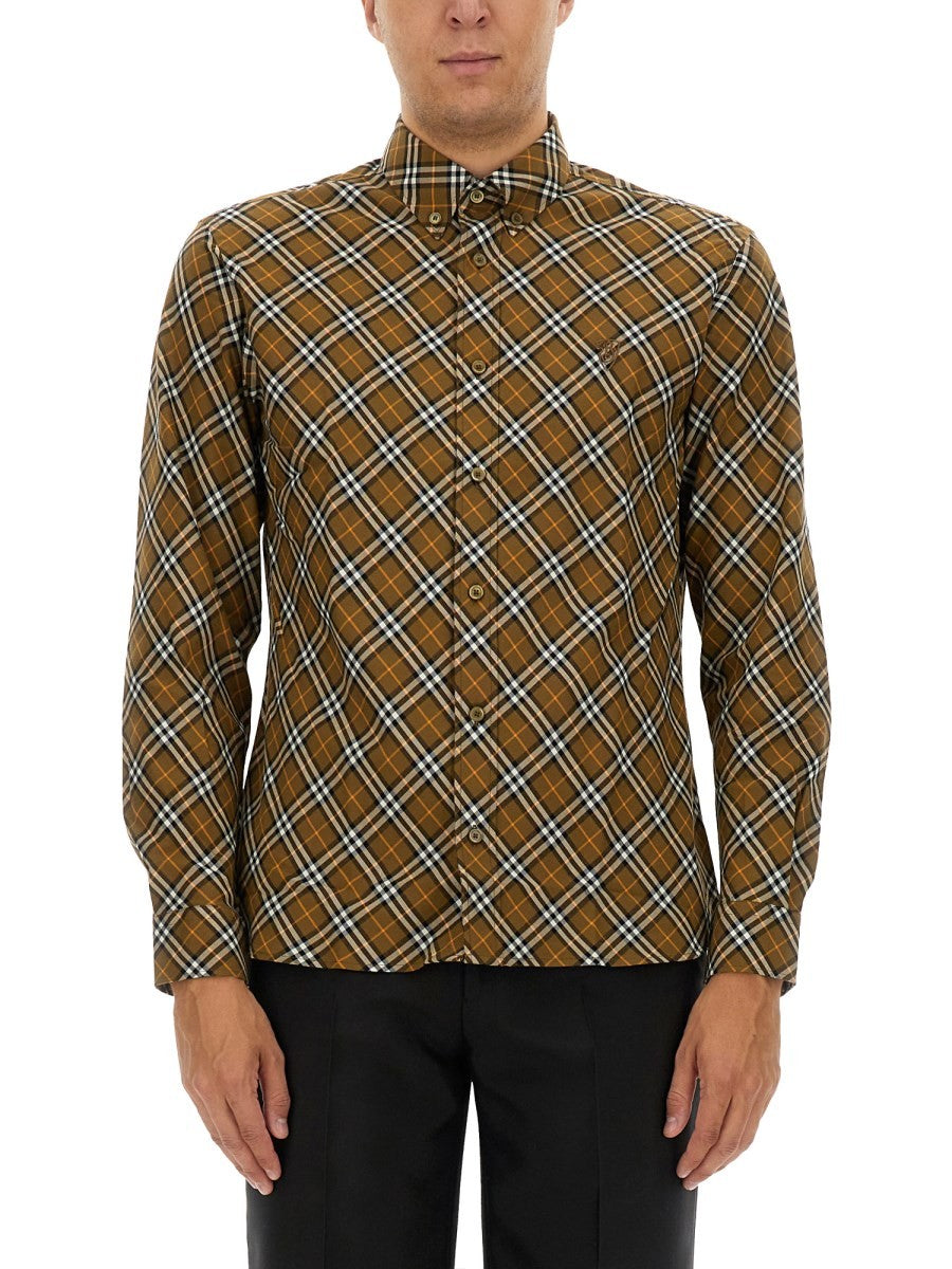 Burberry - Burberry Check Shirt - Men’s Tops