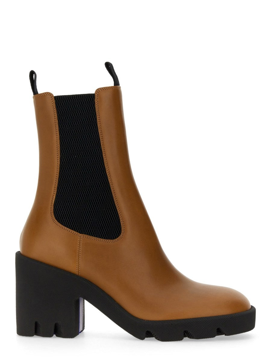Burberry - Burberry Leather Boot - Women’s Shoes