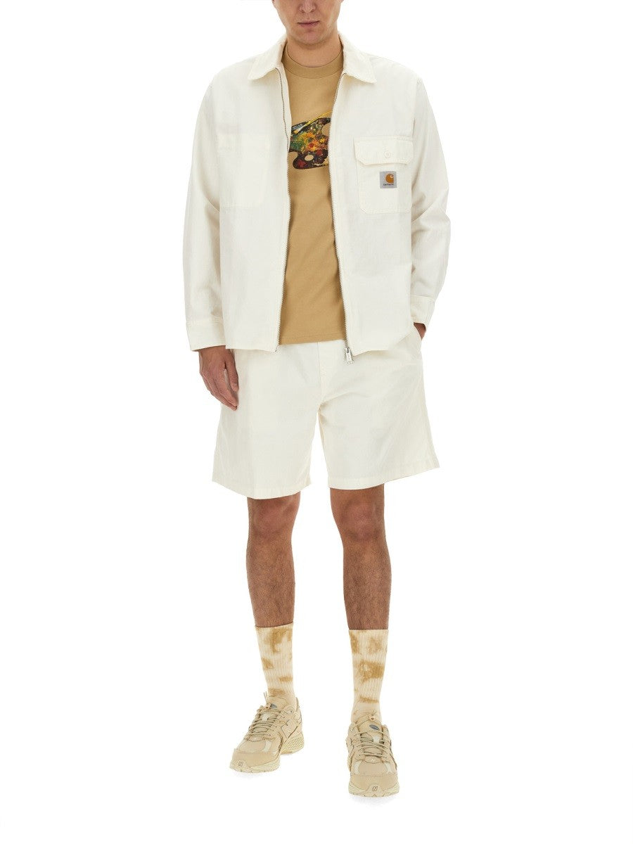 Carhartt Wip - Cotton Bermuda Shorts - Home->Man->Clothing->Shorts