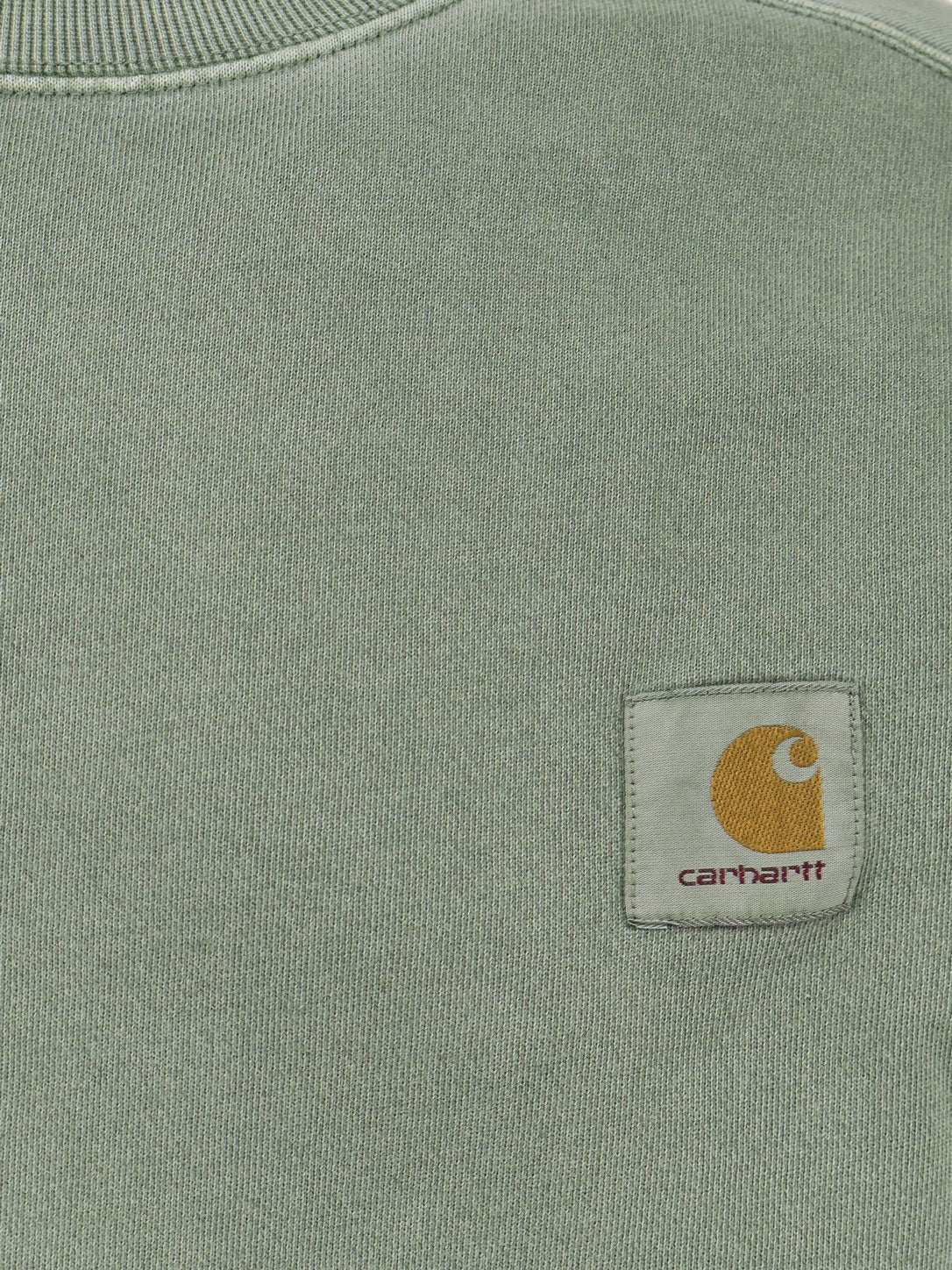 Carhartt Wip - Cotton Sweatshirt With Washed Out Effect - Home->Man->Clothing->sweatshirts