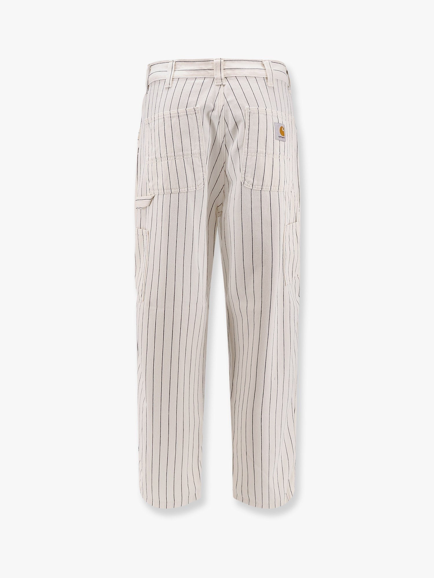 Carhartt Wip - Og Pinstriped Canvas Trouser - Home->Man->Clothing->Trousers
