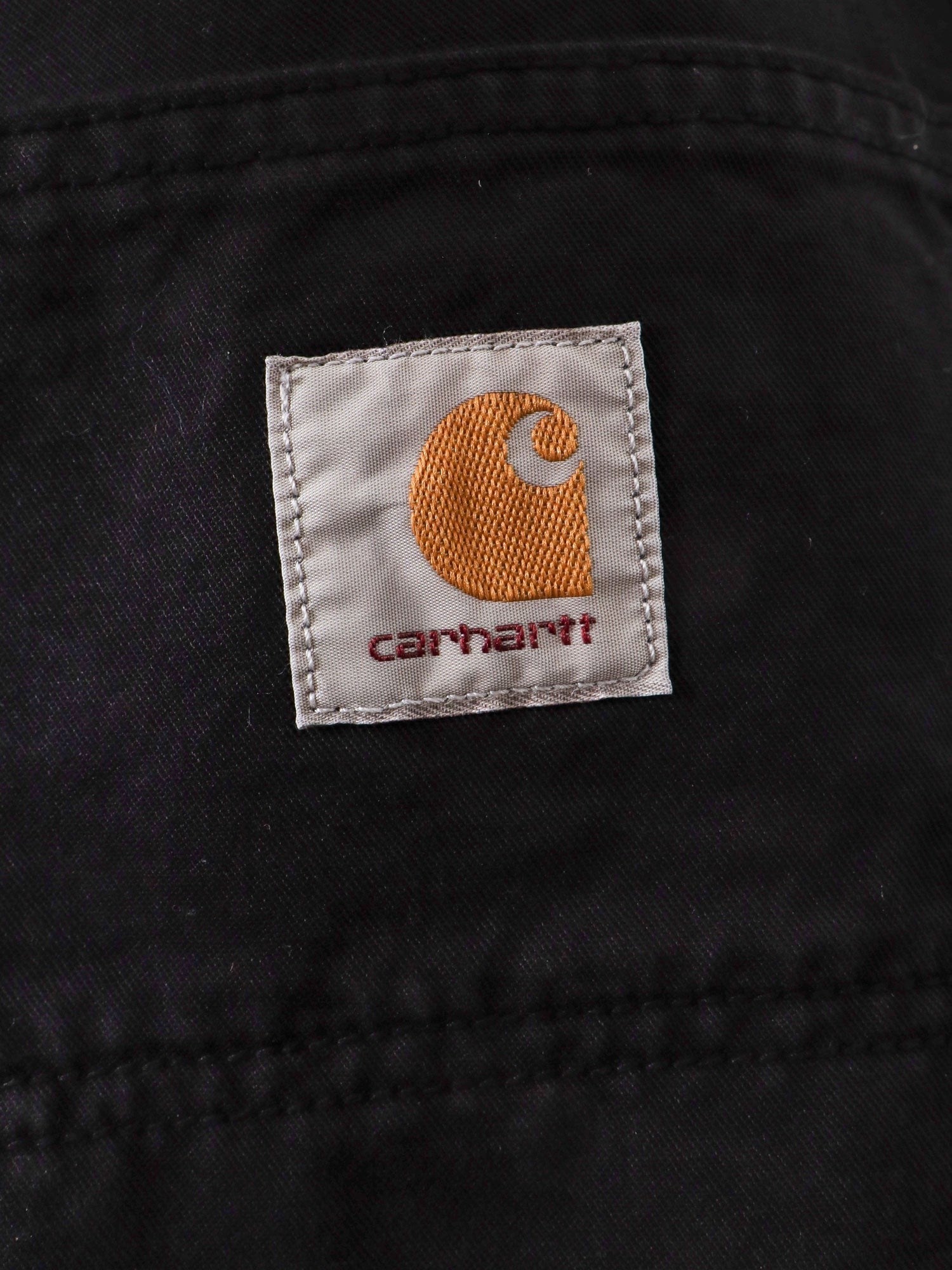 Carhartt Wip - Single Knee Cotton Bermuda Shorts With Logo Patch - Home->Man->Clothing->Shorts