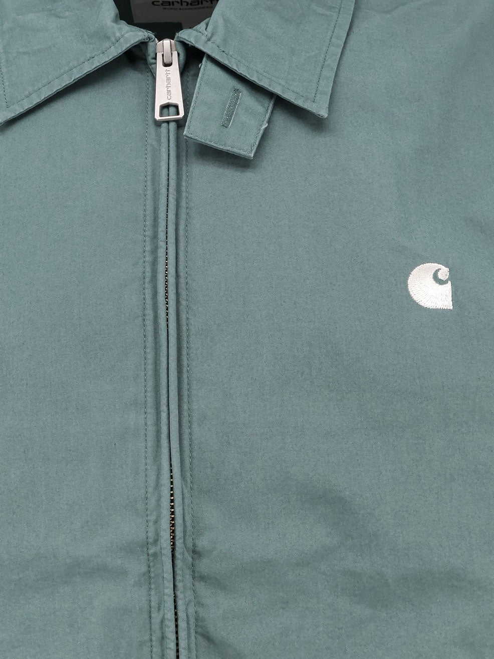 Carhartt Wip - Duke Cotton Jacket With Logo Embroidery - Home->Man->Clothing->Jackets->Giubbini