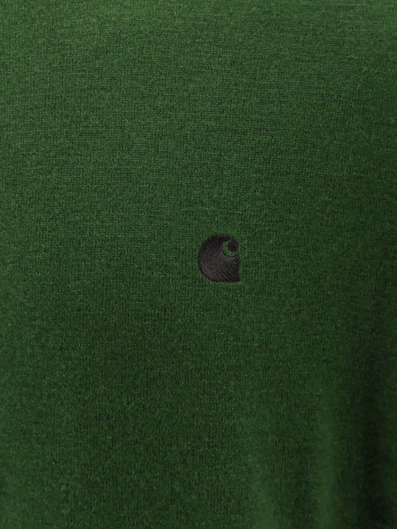 Carhartt Wip - Wool Sweater With Logo Embroidery - Home->Man->Clothing->Knitwear