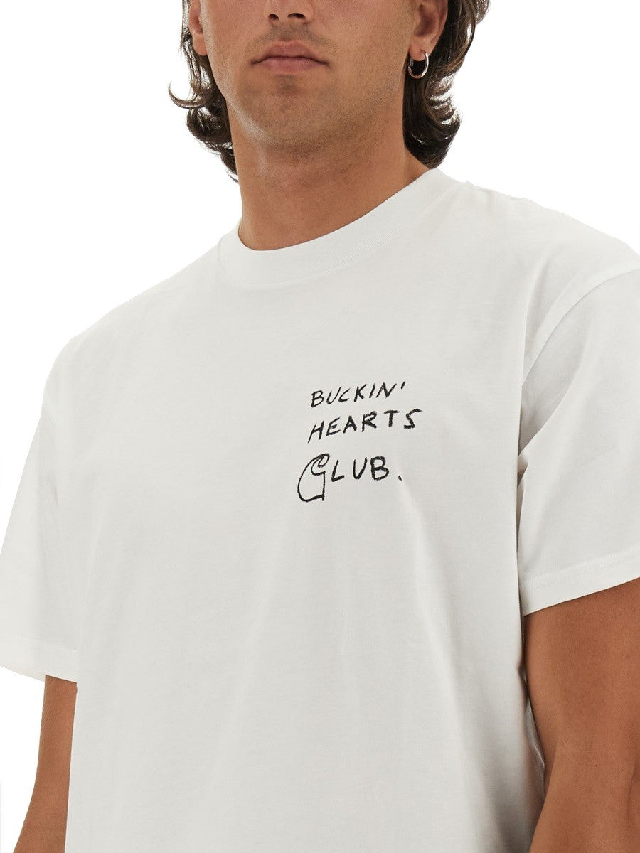 Carhartt Wip - T Shirt With Logo - Home->Man->Clothing->T-Shirts