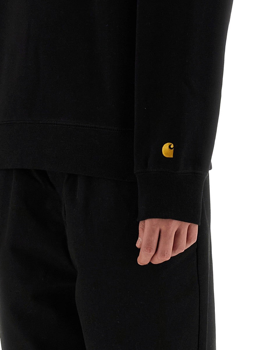 Carhartt Wip - Cotton ’Chase’ Sweatshirt - Home->Man->Clothing->sweatshirts