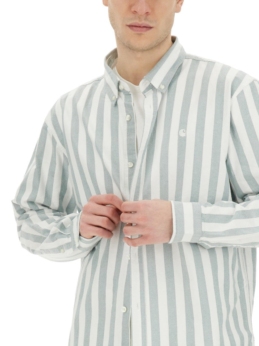 Carhartt Wip - Striped Shirt - Home->Man->Clothing->Shirts