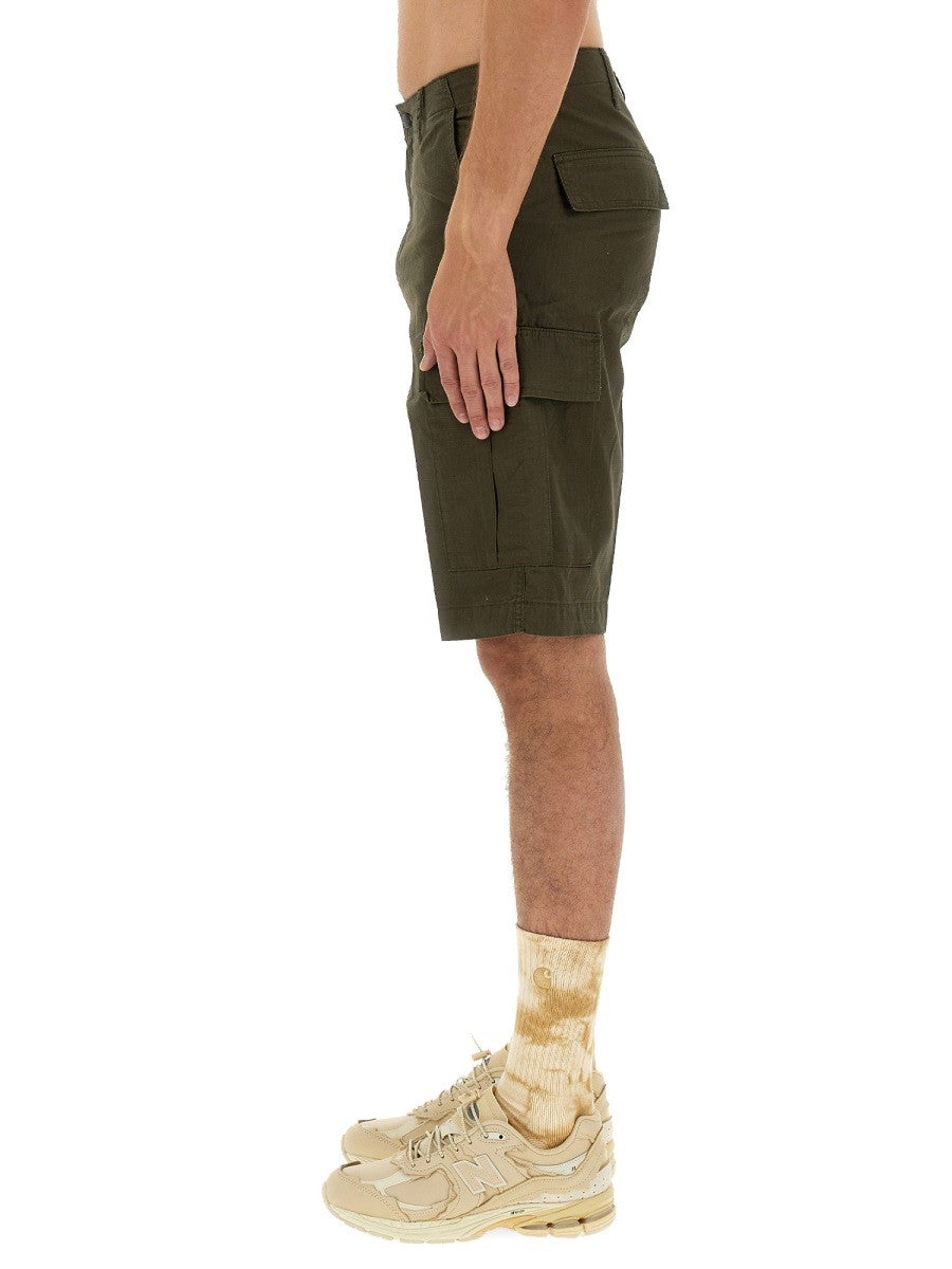 Carhartt Wip - Cotton Bermuda Shorts - Home->Man->Clothing->Shorts