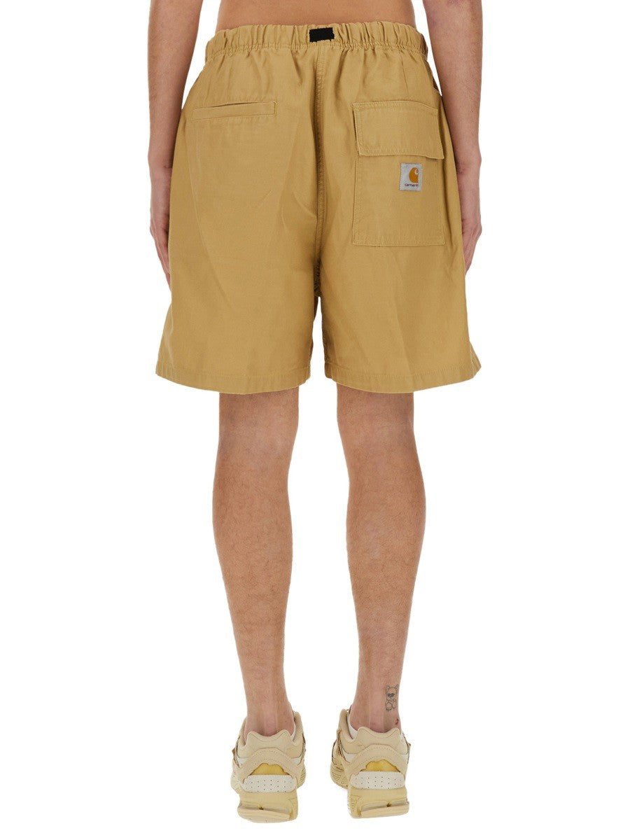 Carhartt Wip - Cotton Bermuda Shorts - Home->Man->Clothing->Shorts