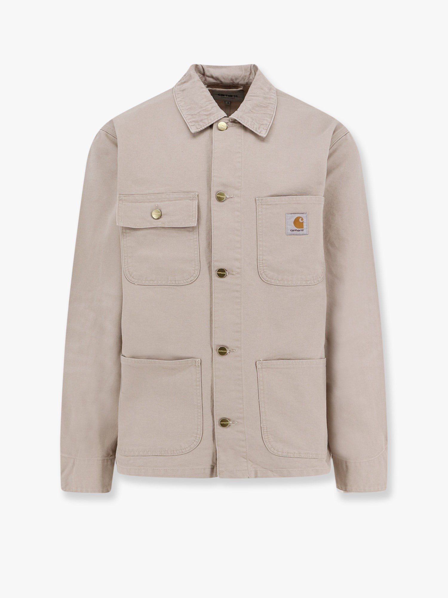 Carhartt Wip - Michigan Denim Jacket With Corduroy Collar - Home->Man->Clothing->Jackets