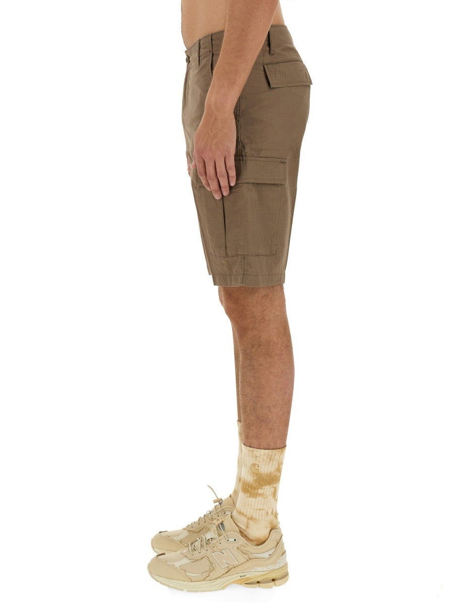 Carhartt Wip - Cotton Bermuda Shorts - Home->Man->Clothing->Shorts