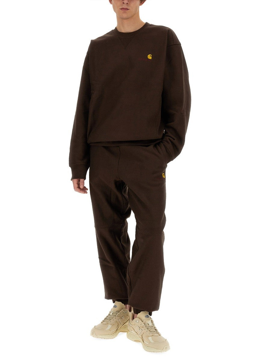 Carhartt Wip - Sweatshirt With Logo - Home->Man->Clothing->sweatshirts