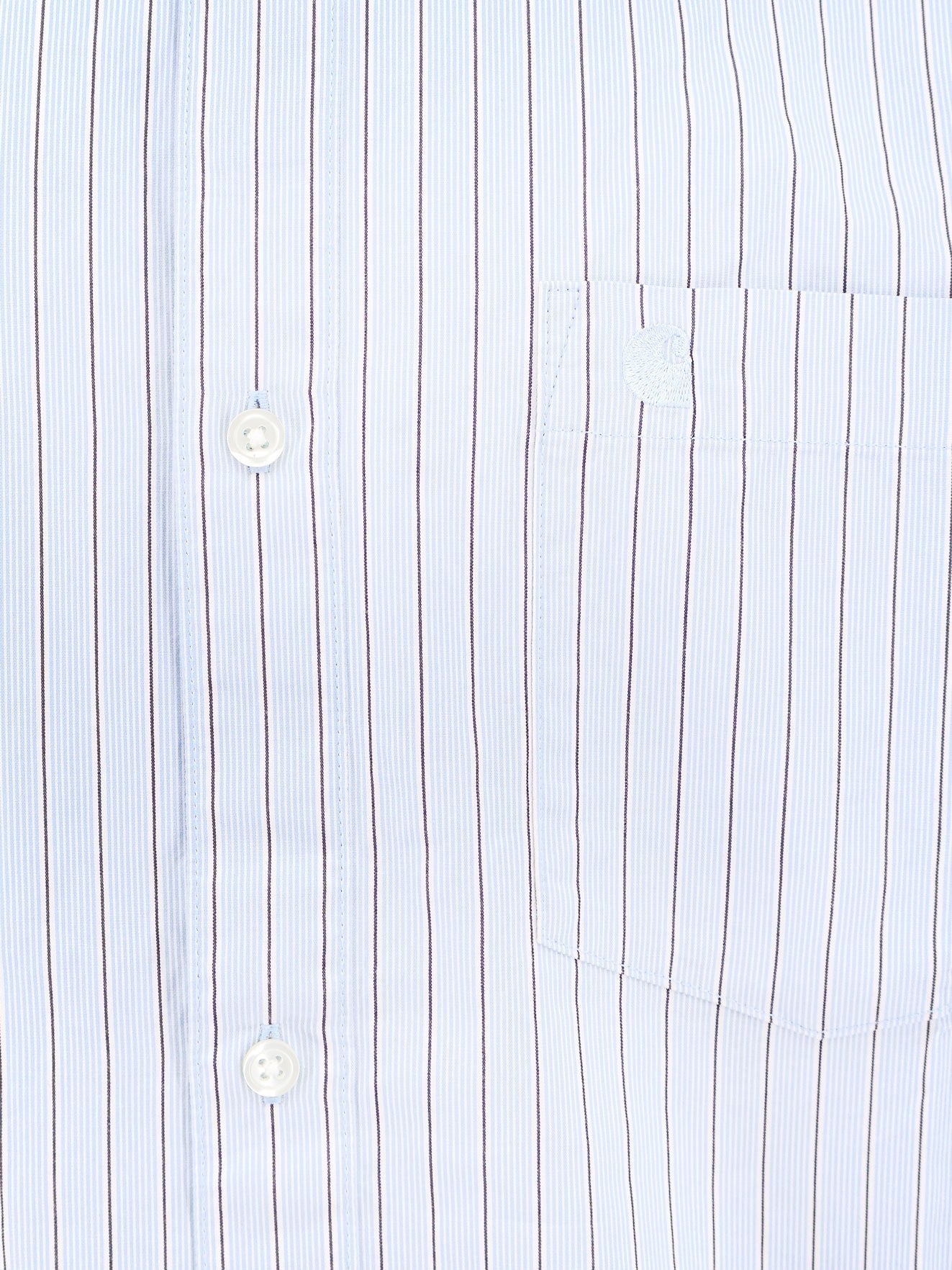 Carhartt Wip - Notus Striped Cotton Shirt - Home->Man->Clothing->Shirts