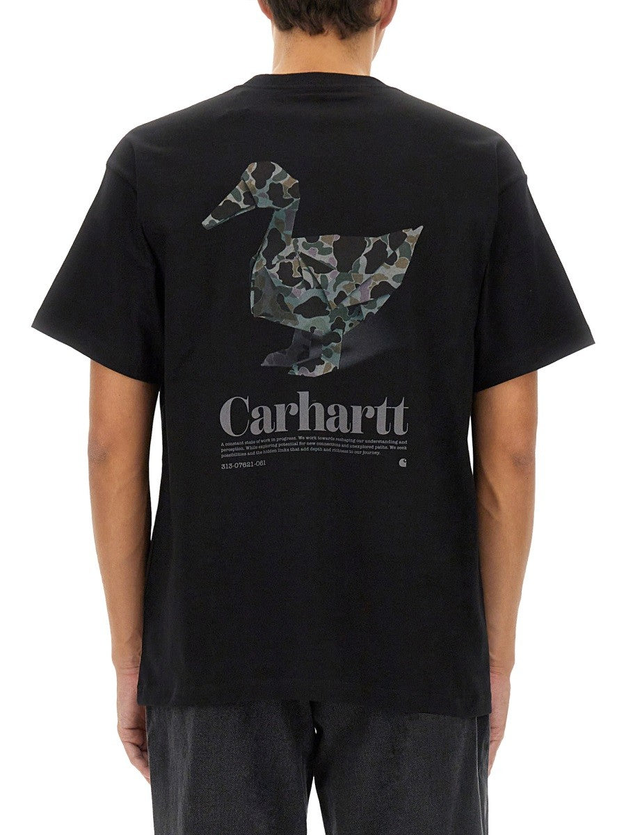 Carhartt Wip - T Shirt ’Duck’ - Home->Man->Clothing->T-Shirts