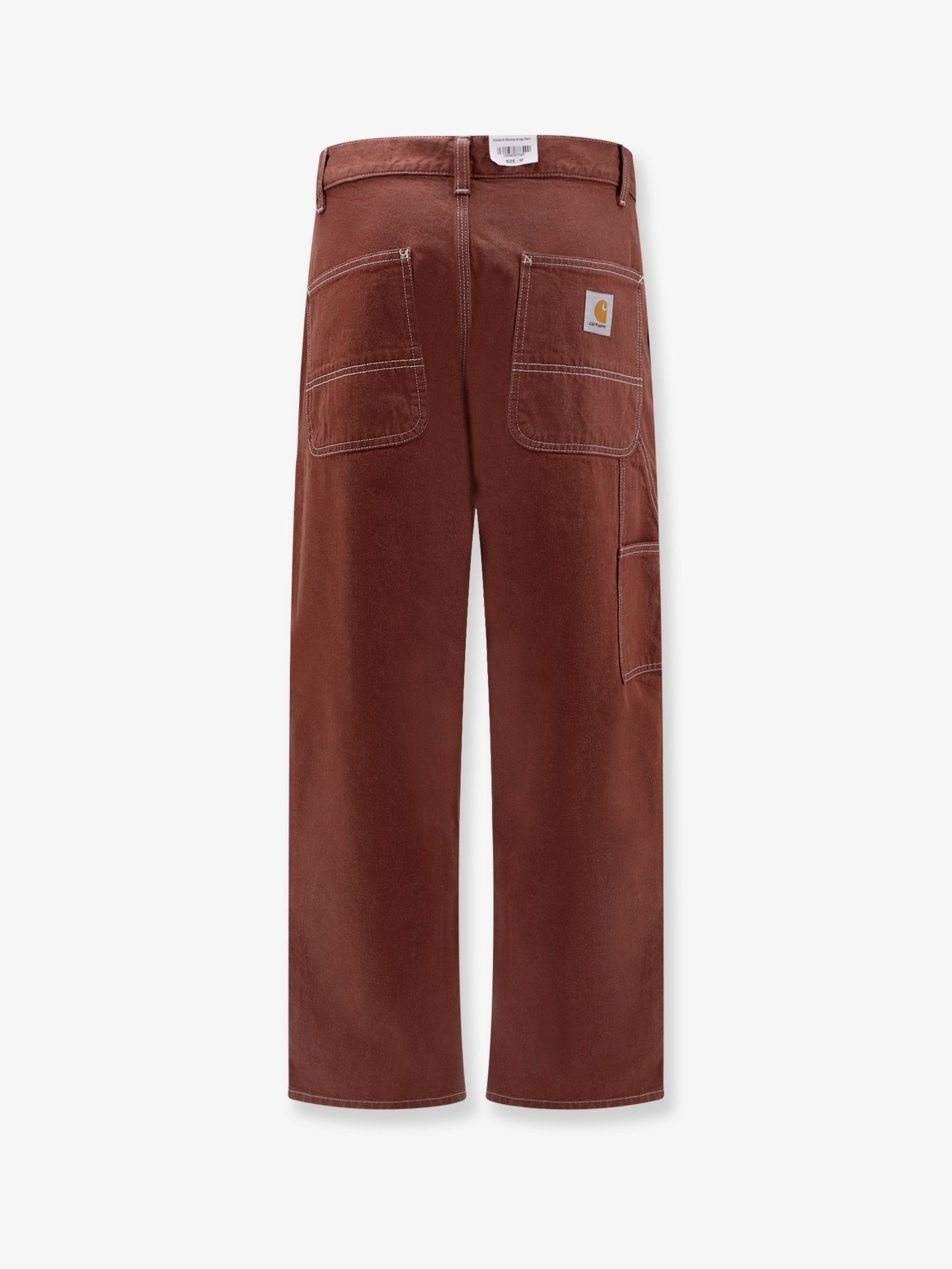 Carhartt Wip - Cotton Trouser With Stitched Profile - Home->Man->Clothing->Trousers