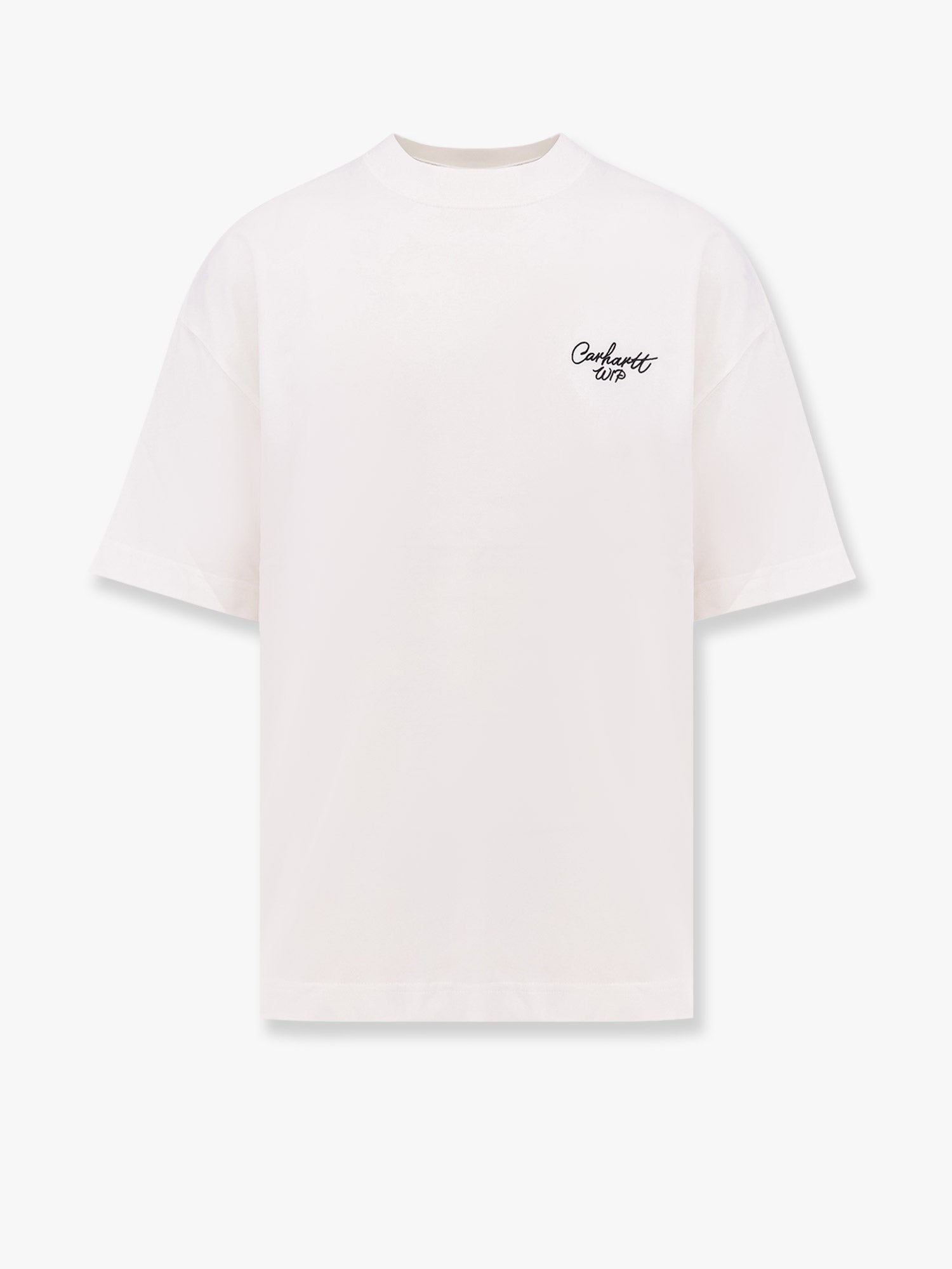 Carhartt Wip - Cotton T Shirt With Logo Embroidery - Home->Man->Clothing->T-Shirts and Top